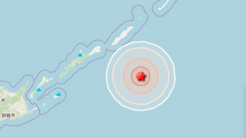 Землетрясение произошло у берегов Южных Курил ночью 28 сентября