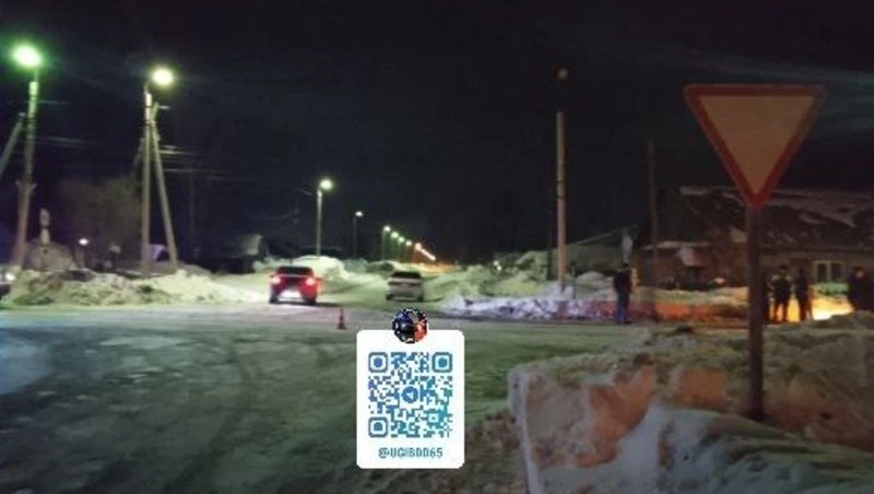 Водитель Toyota Crown сбил двух пешеходов в Тымовском