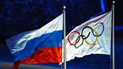 Российским спортсменам оставили маленький флаг для Токио и Пекина