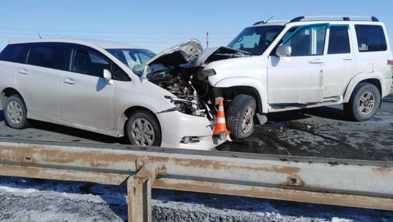 Ребенок пострадал в ДТП с участием отечественного автомобиля на Сахалине