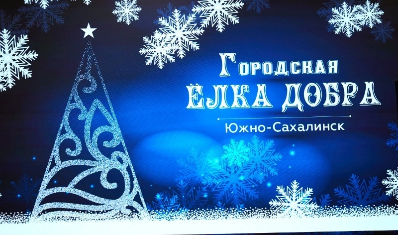 «Городская елка добра» исполнила желания более сотни ребят в Южно-Сахалинске