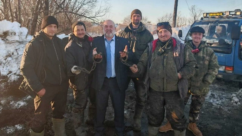 Кандалы времен каторги нашли при прокладке газопровода на Сахалине