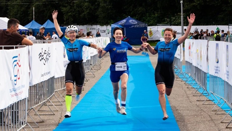 Море, велосипед, бег: в Охотском прошел завершающий этап триатлона IronSakh vol.8