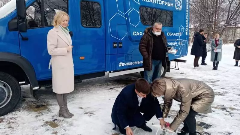 Первый передвижной «Кванториум» поехал по Сахалину