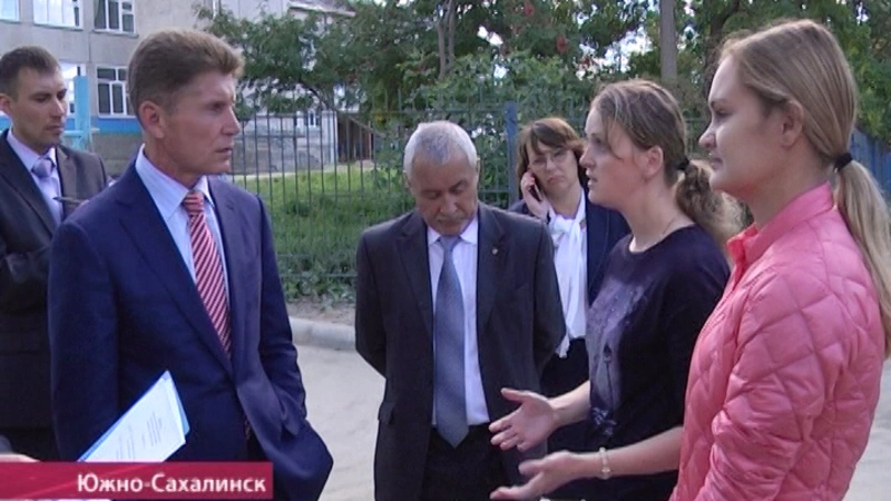 Проверка школьных дворов