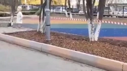 «Ржавая, грязная». Родители обрадовались устранению площадки возле больницы в Южно-Сахалинске