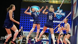 Команда «Сахалин» потерпела первое поражение на чемпионате России по волейболу