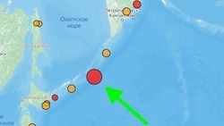 Землетрясение магнитудой 6,1 произошло близ Южных Курил