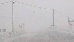Еще один участок федеральной трассы перекрыли на севере Сахалина из-за метели