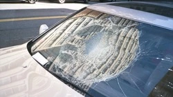 Мужчина расстрелял чужой автомобиль из своей квартиры в Холмске