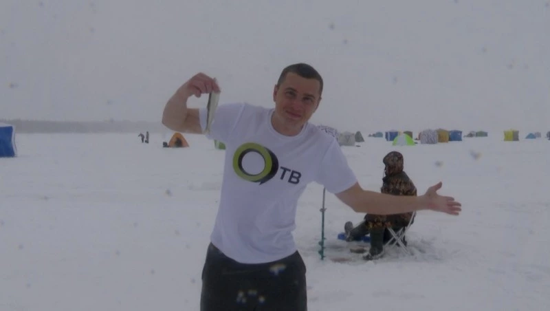 Блогер Сахалина отправился на рыбалку вместе с любителями на озеро Изменчивое