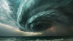 Ураган с сильным ветром и ливнем накроет Северные Курилы