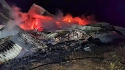 Сгорела дотла: в сахалинском селе полыхала частная дача