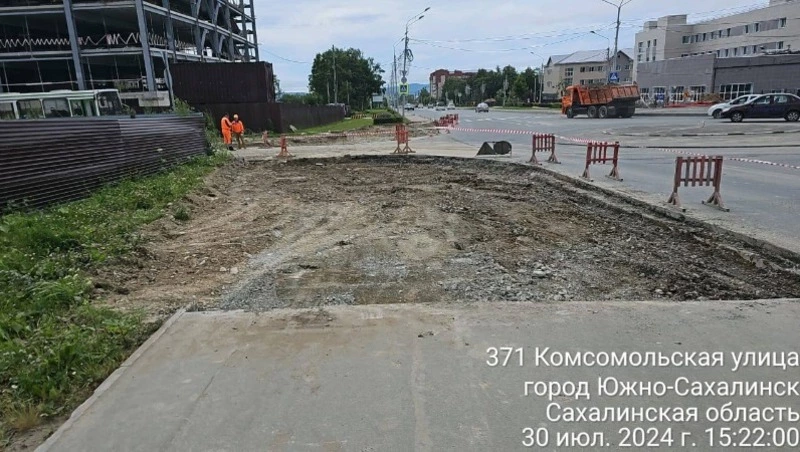 Кольцо на Комсомольской-Больничной станет шире: дорожники начали расширение развязки