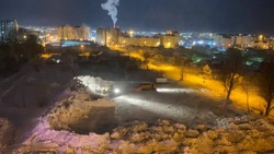 Снежный полигон на перехватывающей парковке в Южно-Сахалинске ликвидируют