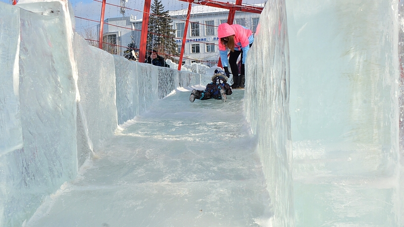 На Сахалине нет материала для ледовых городков