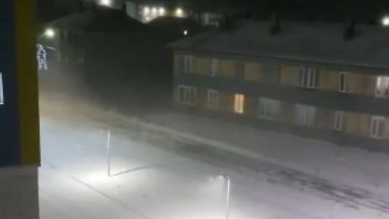 Метель и ветер: непогода обрушилась на Северо-Курильск