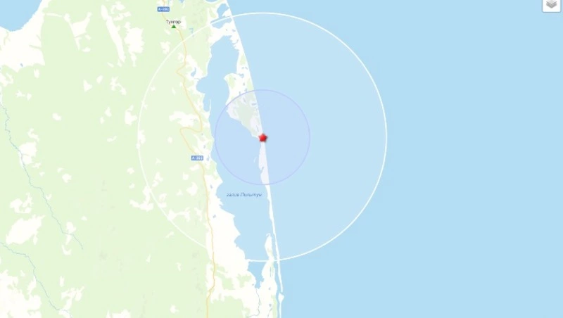 Слабое землетрясение произошло на севере Сахалина 9 октября