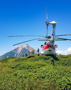 Путешественница на Курилах поделилась впечатлениями от вертолетной прогулки: ФОТО