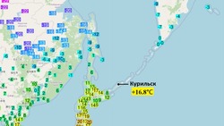 Самое теплое место в России 21 февраля зафиксировали на острове Итуруп