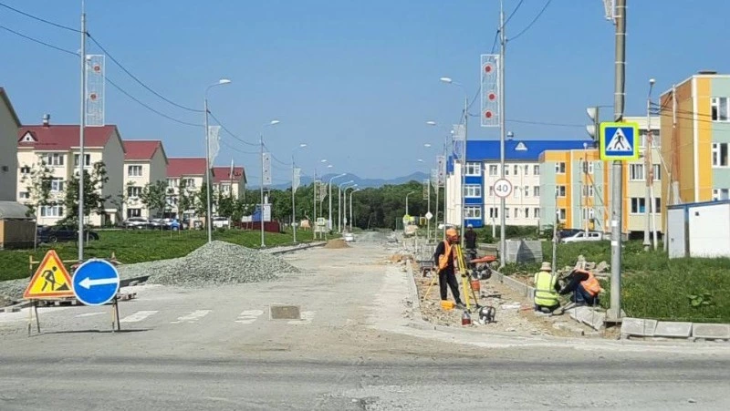 Перекрытие улицы Московской в Дальнем продлили до 19 июля