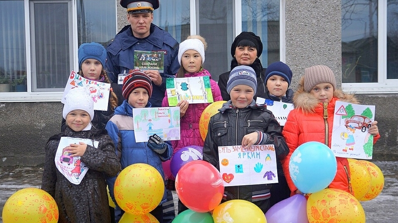Акцию для пешеходов провели в Поронайске