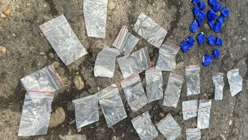 Охинец попался на «скорости» в Южно-Сахалинске: «закладку» нашли в лесу