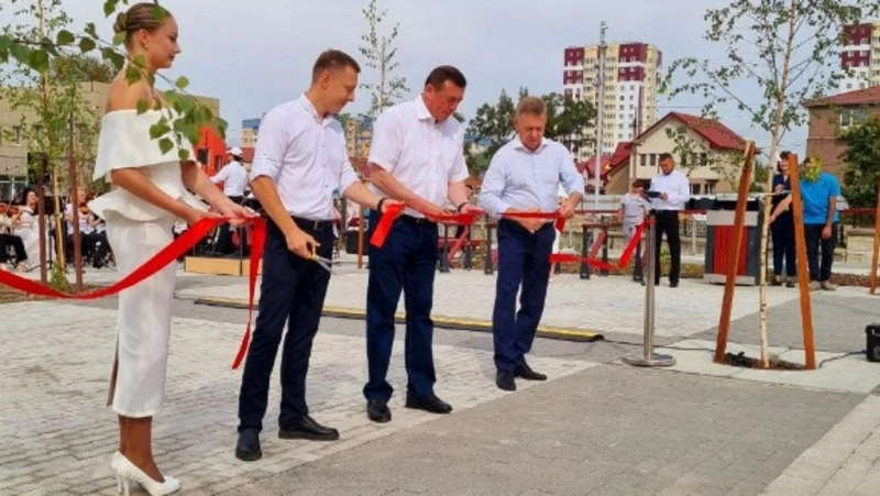 Набережную реки Рогатки открыли в честь Дня города Южно-Сахалинска