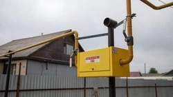 В Долинском районе продолжают газифицировать частные дома