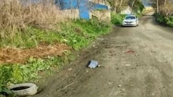 В Корсакове разыскивают виновника ДТП, бросившего подростка в перевернутой машине