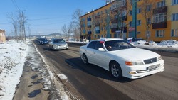 Автопробег  в поддержку участников СВО прошел в Углегорском районе