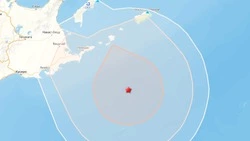 Новые землетрясения произошли у Курильских островов 22 июня