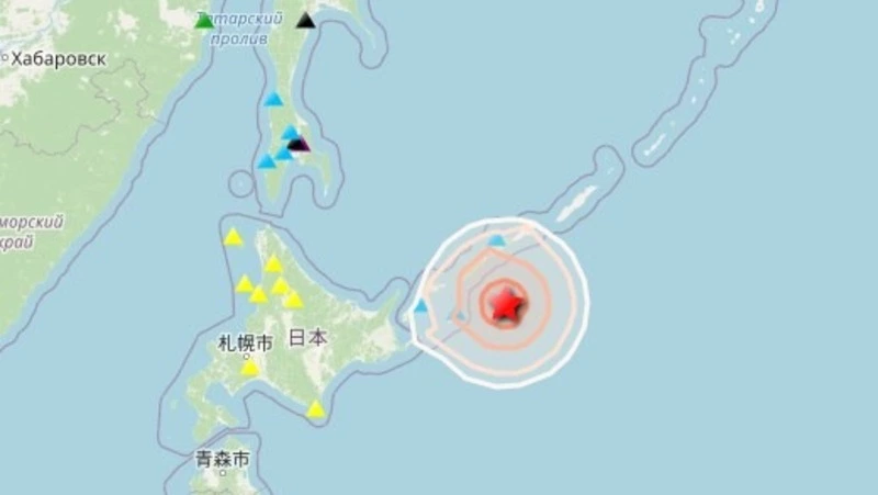 Землетрясение почувствовали жители четырех сел на Курилах