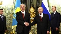 Путин и Токаев подписали Декларацию о стратегическом партнерстве РФ и Казахстана