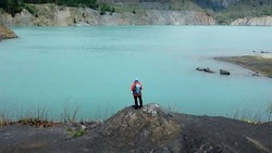 С высоты птиц: сахалинец показал свой поход к Бирюзовым озерам и мысу Евстафия 