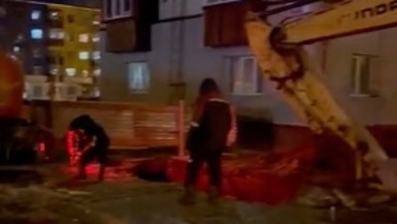 Сотни жителей Южно-Сахалинска остались без воды из-за повреждения водопровода