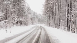 Участок федеральной трассы на севере Сахалина закрыли из-за метели 
