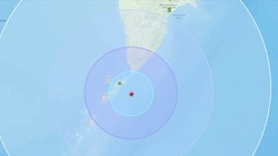 Землетрясение магнитудой 5,8 произошло у берегов Северных Курил