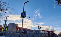 До весны «умными» в Южно-Сахалинске станут 130 пешеходных переходов