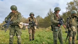 Мобилизованные жители Сахалина начали занятия на военном полигоне