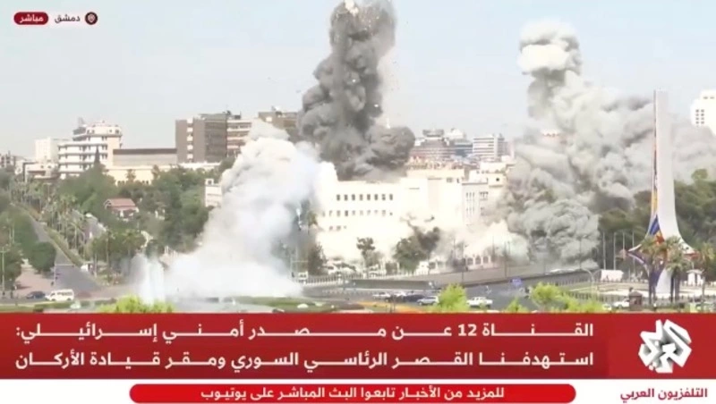 Израиль нанес авиаудар в районе генштаба сирийской армии в Дамаске