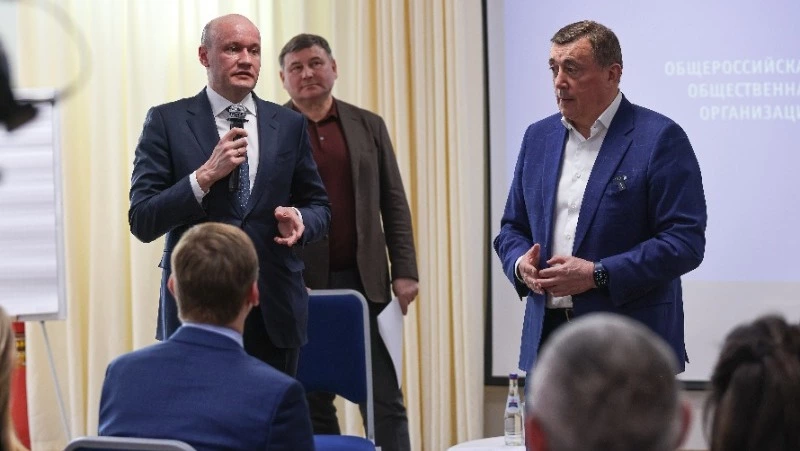 Валерий Лимаренко провел первую встречу с представителями объединения «Деловая Россия» в 2026 году