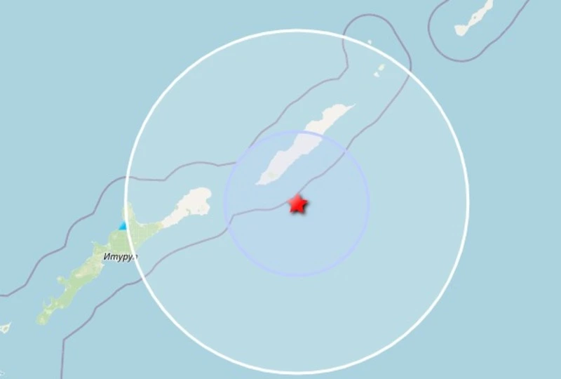 Остров на Курилах тряхнуло в ночь на 23 марта