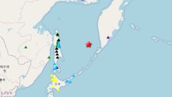 Землетрясение зарегистрировали 4 октября недалеко от Северных Курил