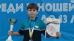 Житель Сахалина завоевал серебро дальневосточного первенства по настольному теннису
