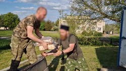 Бойцы казачьей роты доставили 20 тонн адресной помощи с Сахалина жителям ДНР