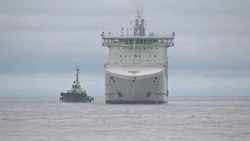 Паром «Александр Деев» и надземное метро. Сахалин. Транспортные линии 12.09.23