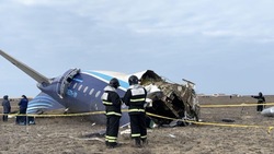 В AZAL назвали внешнее воздействие причиной крушения самолета в Казахстане