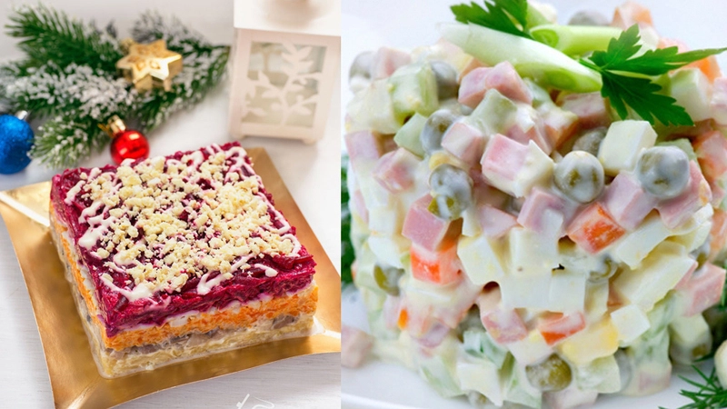 Сахалинцы экспериментируют с селёдкой под шубой и оливье