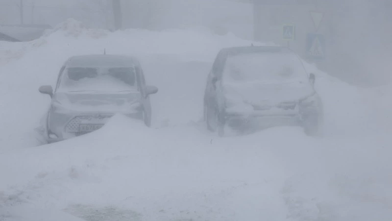 Метель продолжит бушевать на Сахалине 29 января